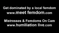 Reproducir Diosa latina demuestra humillación POV y BDSM