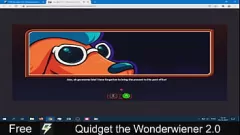 Afspelen Ervaar het spannende avontuur van Quidget the Wonderwiener 2.0 deel 1 in dit spel voor volwassenen van TeamTailnut op GameJolt