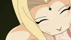 Tsunade de Naruto chupa pau