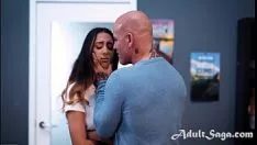 Play Brunette fucked by a bald guy on the high school benches