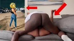 Reproduzir Chubby Ebony BBW Jazzy recebe seus peitos grandes e bunda grande fodidos