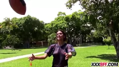 Redare Buck Wild BFF Teens: Hardcore Football Orgy