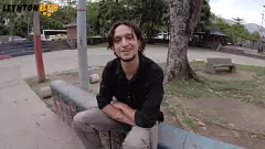 Play Muscular Guy Fucking Chubby Goddess with Huge Ass near the Bus Station