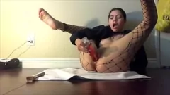 Play Latina Mia Marie in Anal Play and Toy Tease Squirting Orgasm