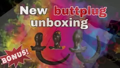 Play Huge Buttplug Unboxing: Miss Raven's Sex Toys Arrive for Zero's Femdom FLR Training and Ass Stretching