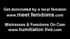 Afspelen Rough BDSM -sessie: BBW -godin verandert je in haar seksslaaf in lingerie POV